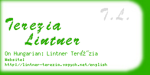 terezia lintner business card